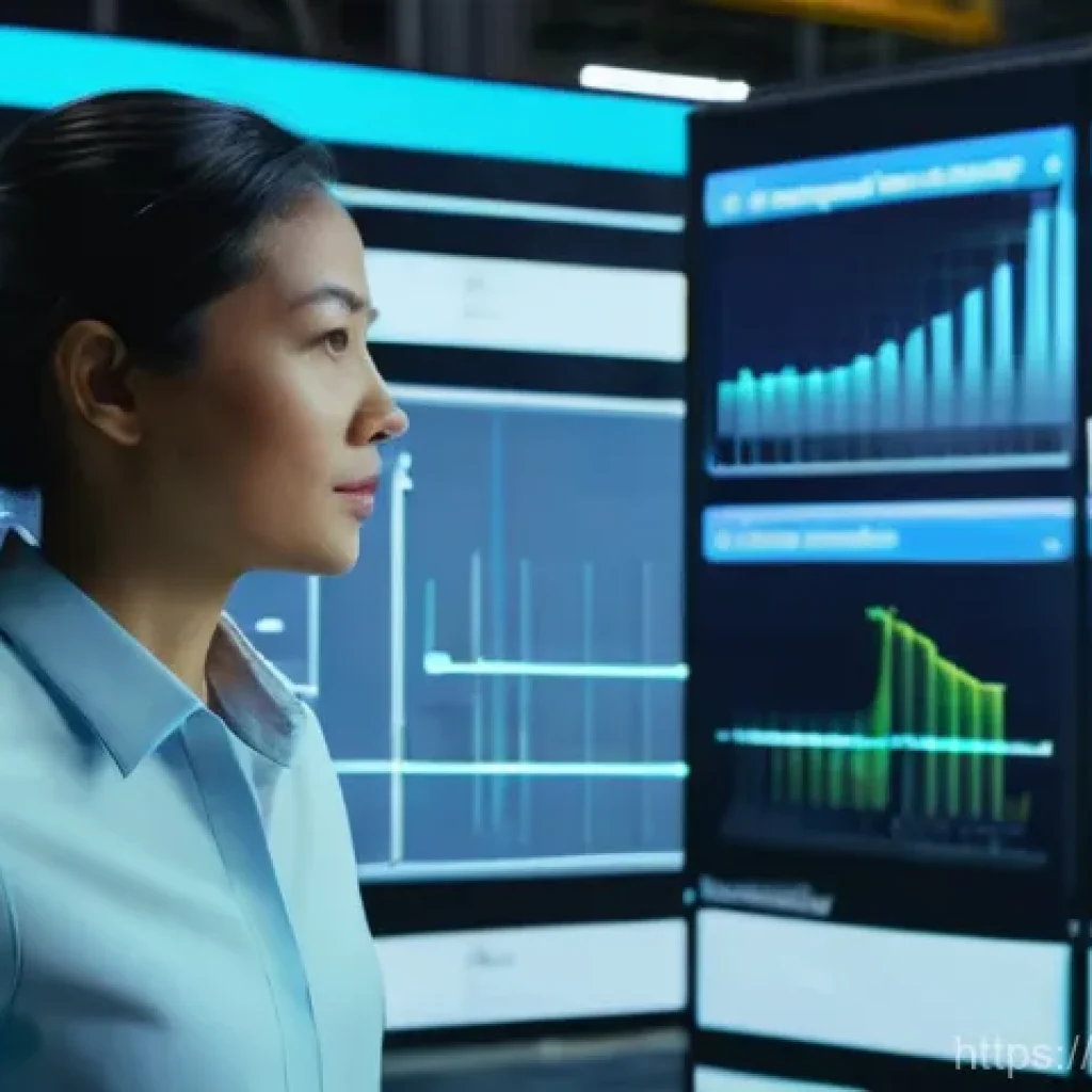 물류정보관리사 자격증과 협상 기술의 활용 - **Prompt 1: The Digital Evolution of Logistics**
"A sleek, futuristic logistics control center. ...