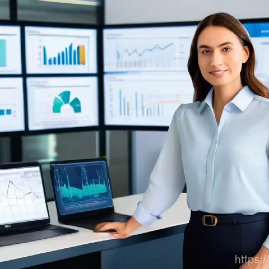 물류정보관리사 자격증 취득 후 첫 업무 일기 - **Prompt 1: Bridging the Information Gap with Data**
A highly detailed, professional depiction o...